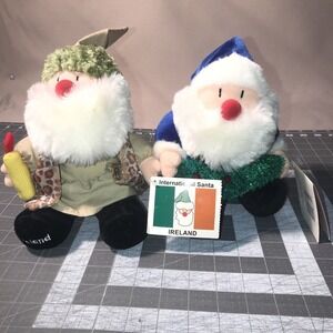 International Santa‎ Russia Ireland 9" Christmas Plush